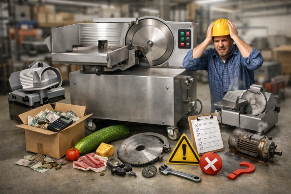 اشتباهات رایج در خرید دستگاه اسلایسر صنعتی